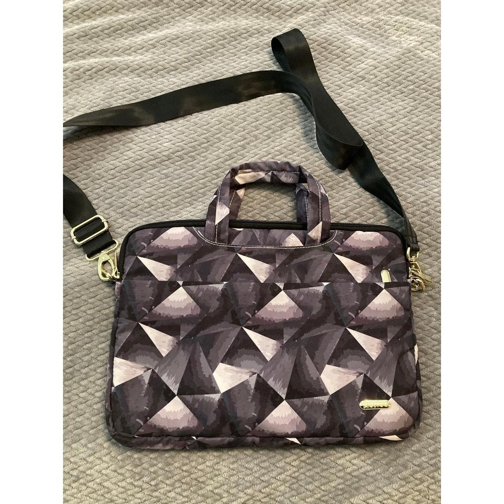 Aestee Laptop Bag Crossbody with Handles - Geometric